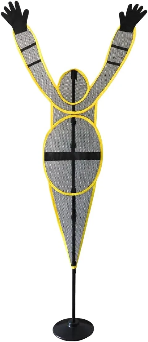 Basketball Confrontation Training Model, Yellow Height Adjustable