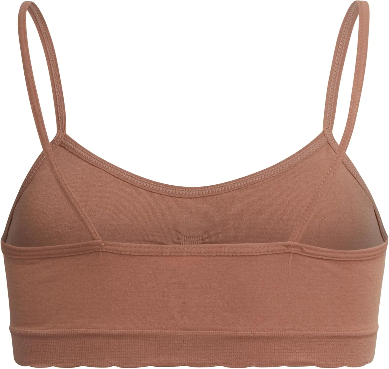bebe Girls' Training Bra - 6 Pack Seamless Cami Bralette, Removable Pads (S-L)