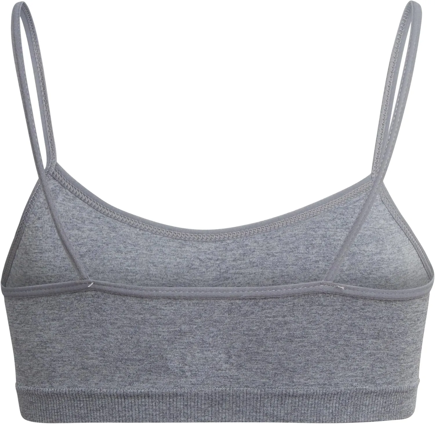 bebe Girls' Training Bra - 6 Pack Seamless Cami Bralette, Removable Pads (S-L)