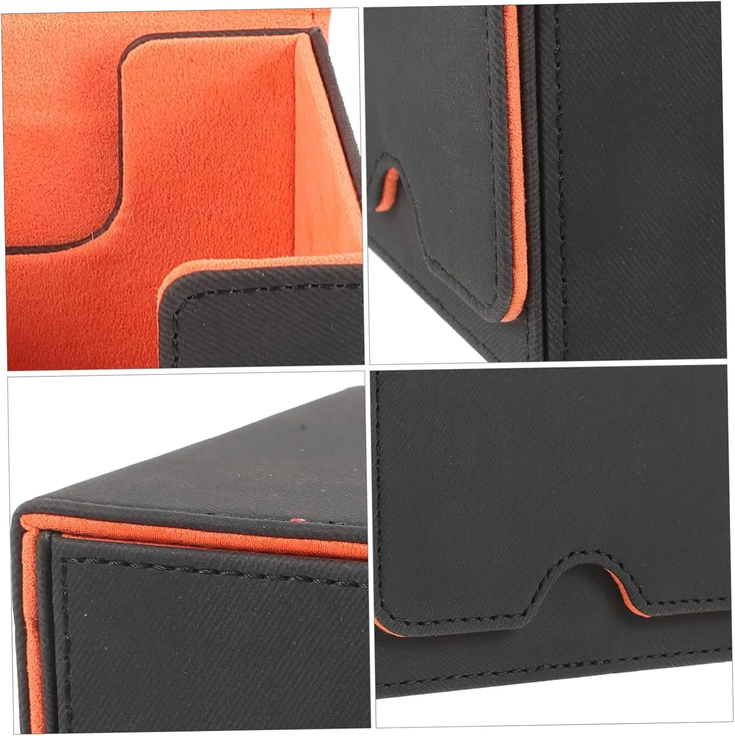 BESPORTBLE 3pcs Games Cards Pu Organizer Case for Desktop Compact Storage Box for Playing Card Decks for Home Use Lightweight Practical