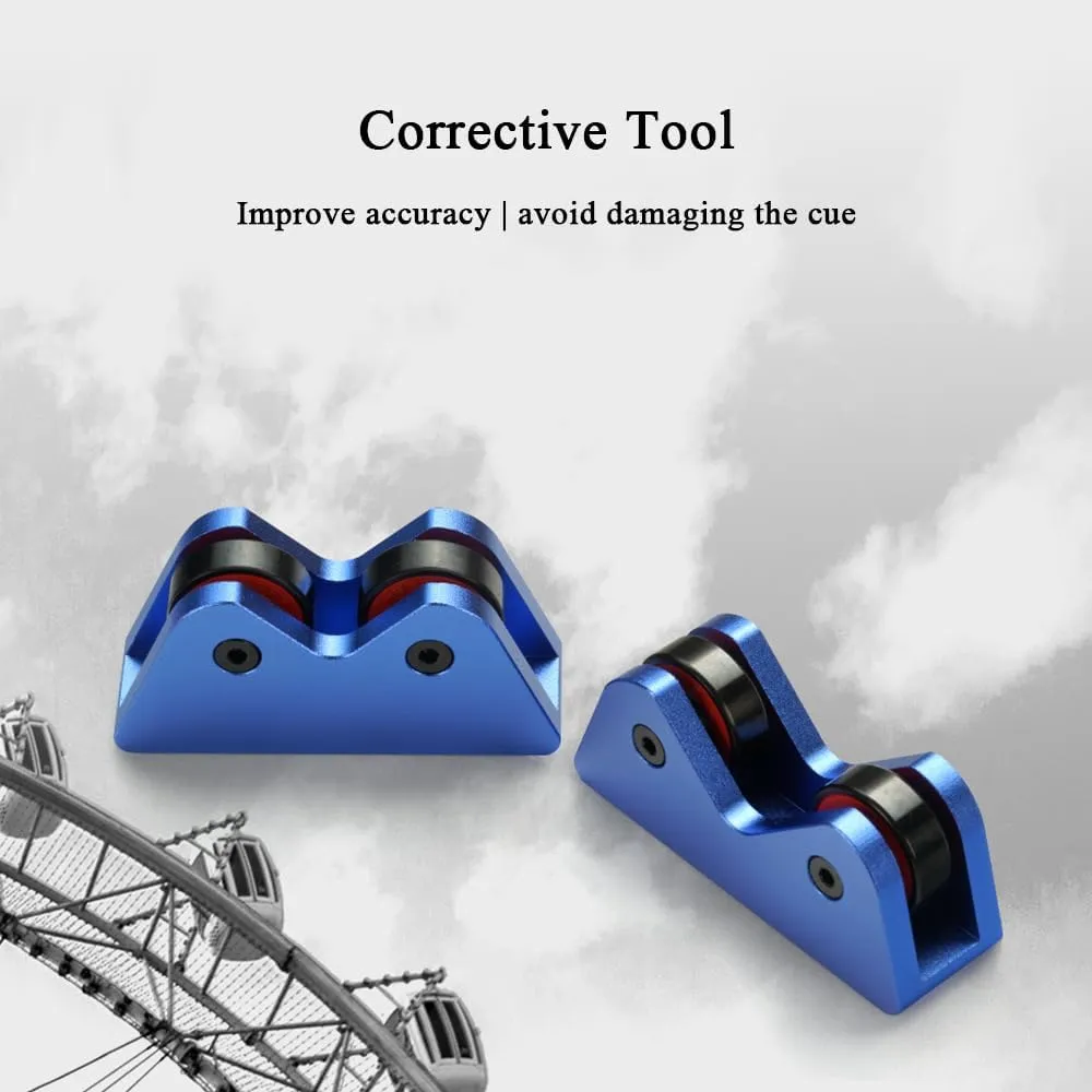 Billiard Cue Straightness Checker, Pool Cue Lathe Equipment, Pool Billiards Cue Roller Straightening Tester Checker Roller Inspect Tool
