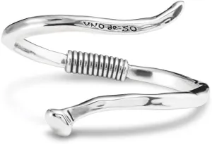 Bracelet in metal mix coated in 15 micro silver.