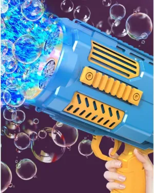 Bubble Machine Automatic Bubble Gun with Colorful Lights and Thousands Bubbles, Bubbles Kids Toys for Girls Boys 3 4 5 6 7 8 9 10 11 12 Years Old Parties Wedding Birthday Outdoor