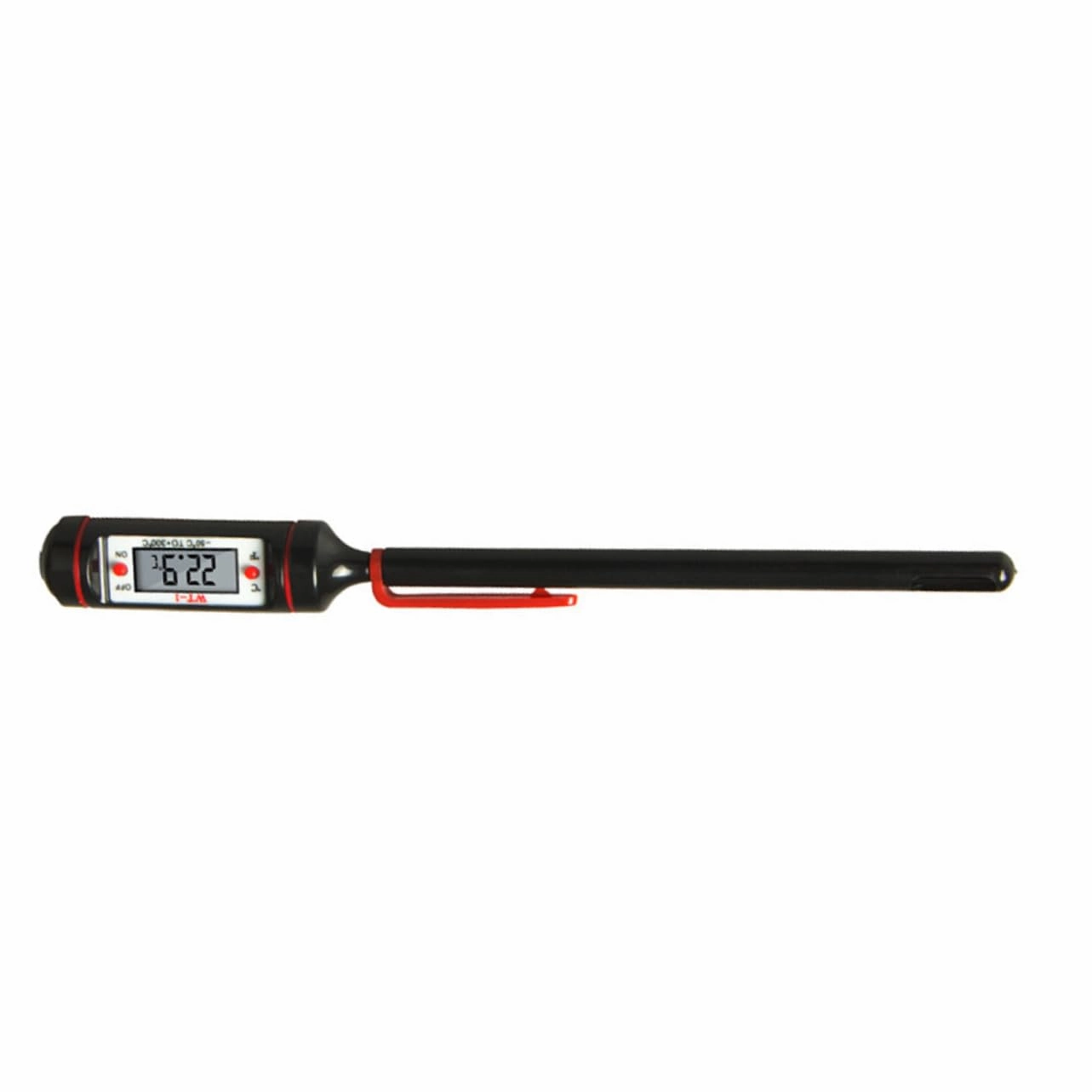 Cabilock 2pcs Practical Kitchen Thermometer Stainless Steel Meat Thermometer Digital Cooking Easy to Use