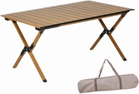 Camping Folding Table Foldable Picnic Table Furniture Compact Portable Outdoor Table for Picnic Balcony Beach Outdoor Kitchen, 90cm Double Layer, multi