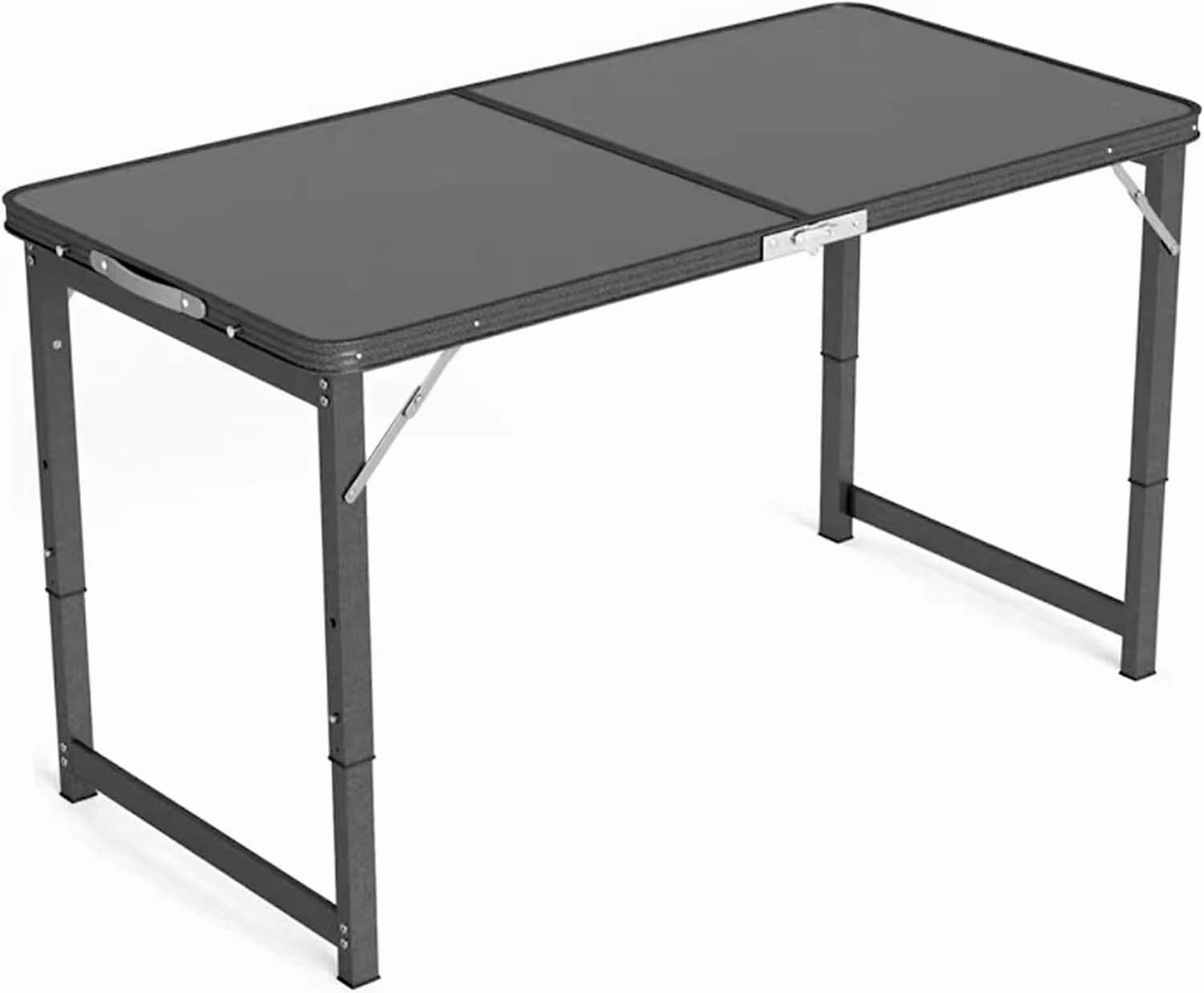 Camping Tables Folding Table,Aluminum Portable Picnic Table,Height Adjustable Lightweight Collapsible Camp Tables for Outdoor Indoor