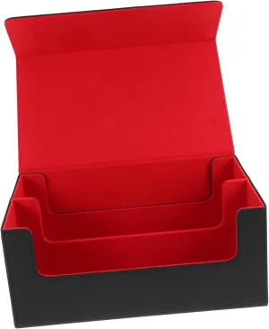 Card Collection Box Compact Trading Card Storage Case Magnetic Closure Versatile Organizer for for Home Office Use
