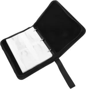Card Collector's Album 4 Pockets Trading Cards Binder Sleeves Elegantly Designed Compact Travel