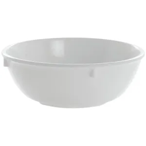 Carlisle FoodService Products Dallas Ware Reusable Plastic Bowl for Buffets, Home, and Restaurants, Melamine, 10 Ounces, White, (Pack of 48)