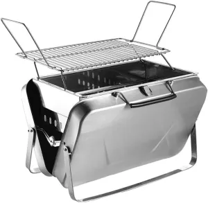 Charcoal Grill Folding Portable Lightweight Barbecue Tools for Outdoor Grilling Cooking Camping Hiking Picnics Tailgating Backpacking Party
