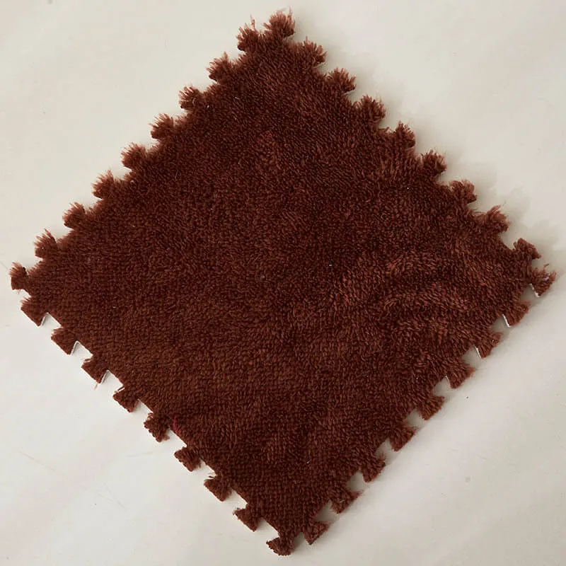Child Carpet Baby Assembled Home Shaggy Soft Splice EVA Foam Mats
