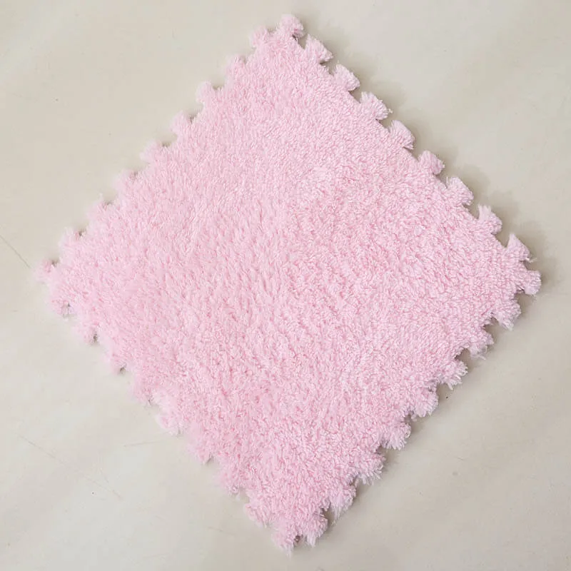Child Carpet Baby Assembled Home Shaggy Soft Splice EVA Foam Mats