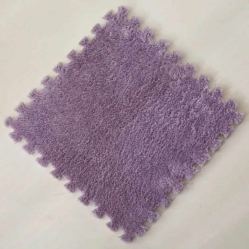 Child Carpet Baby Assembled Home Shaggy Soft Splice EVA Foam Mats
