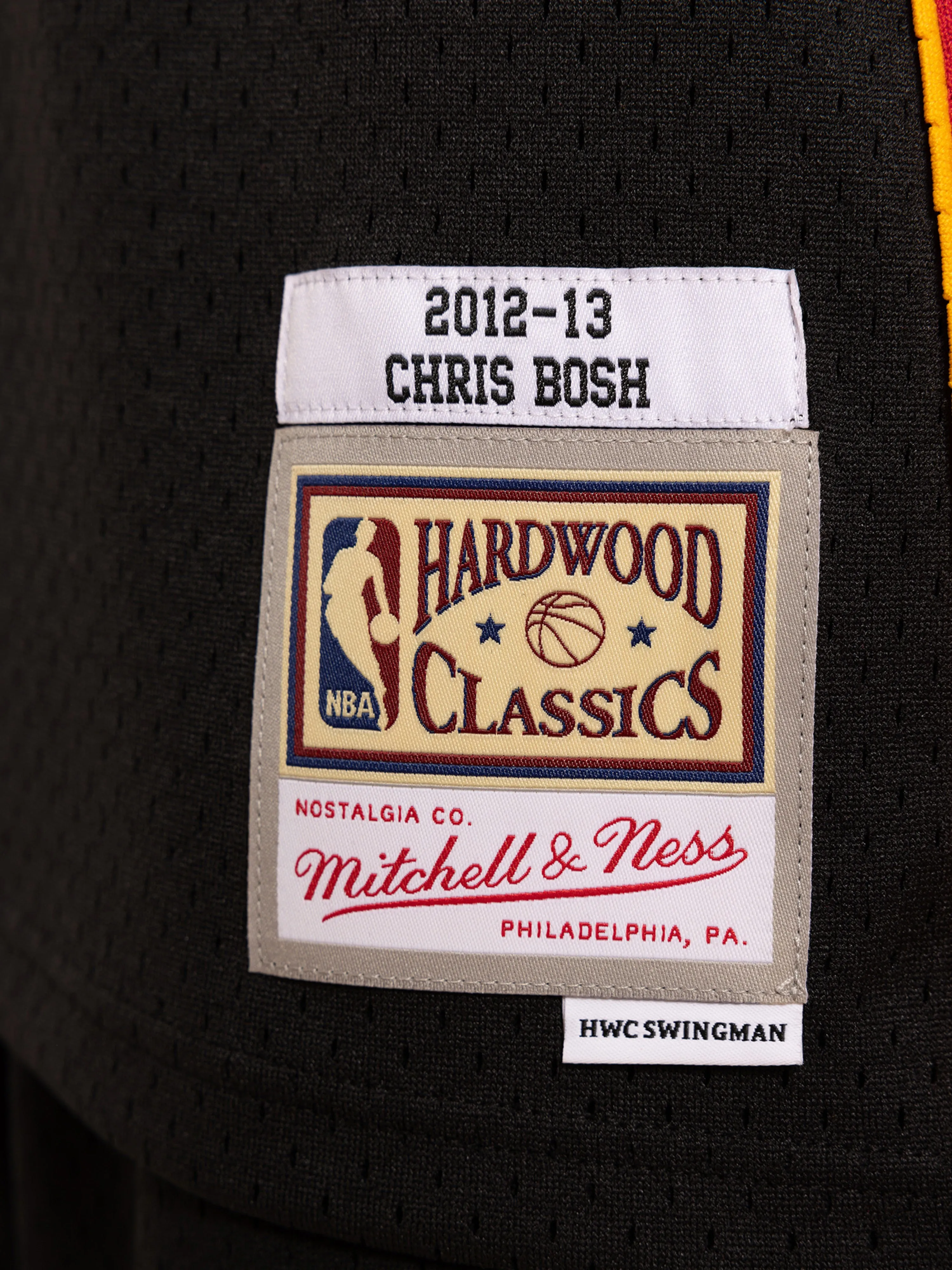Chris Bosh 2012-13 Miami Heat Road Swingman Jersey