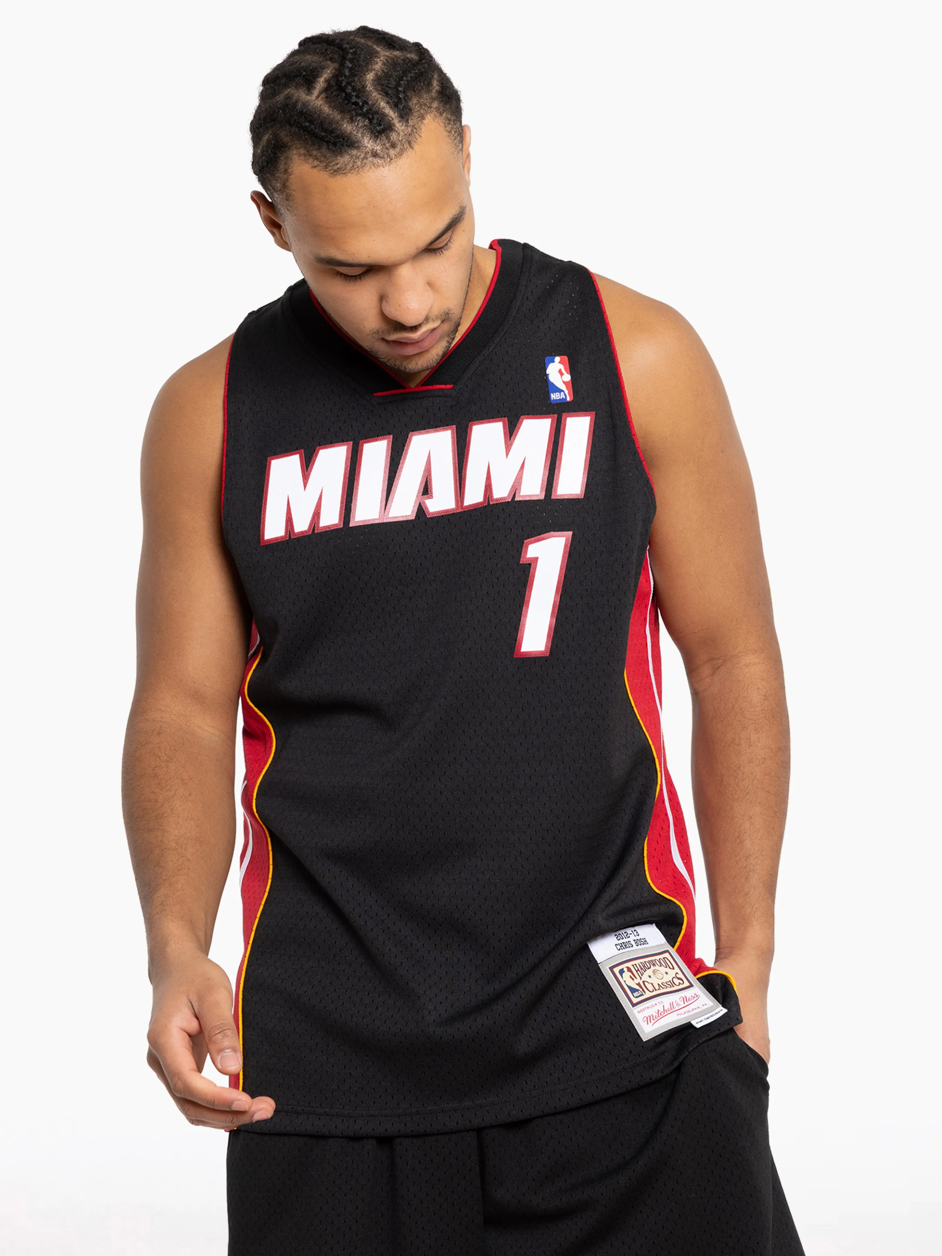 Chris Bosh 2012-13 Miami Heat Road Swingman Jersey