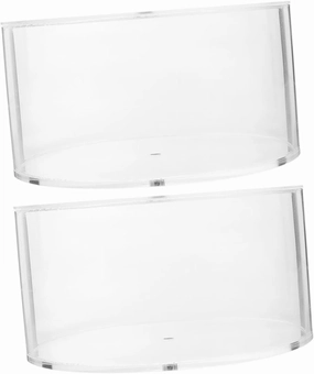Ciieeo Transparent Magnetic Jewelry Display Box Belt Organizer for Watches Necklaces Cosmetics Storage Container for Easy Viewing and Space Saving