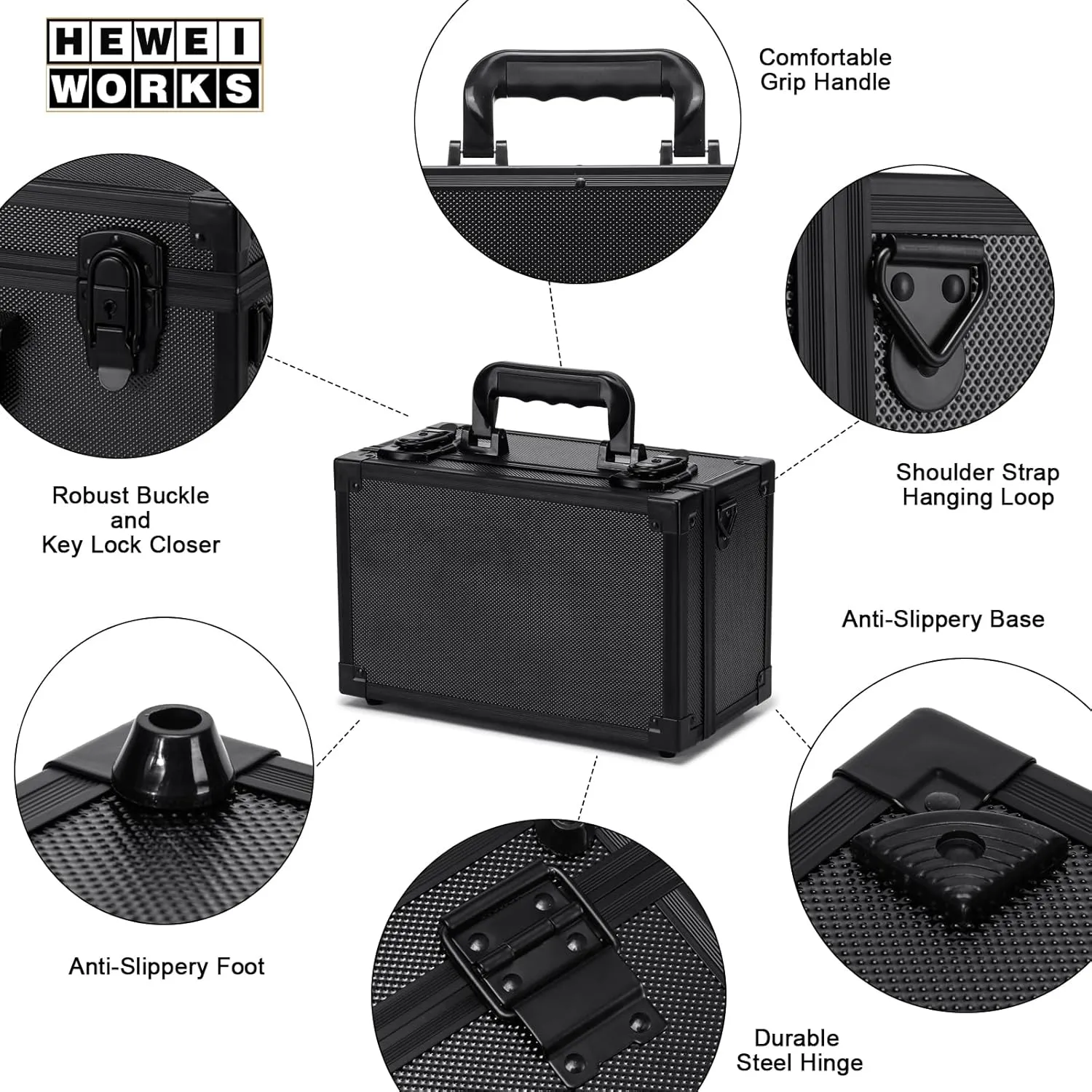 Collectable Trading Card Cases, Toploaders Storage Box, Magnetic Card Storage Hard Cabinet, Graded Card Storage Case, Sports & Trading Collector Storage Box (black)