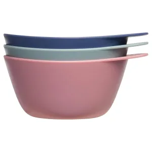 Color Studio Mixing Bowls for Hair Color, Hair Dye, Bleach and Treatments with Spill Proof Rubberized Base, 10 Ounce, 3 Pack