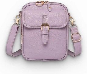 Comebybuy Purse Vintage Mini Messenger Bag, Leather Vintage Double Layer Large Capacity Messenger Bag For Women