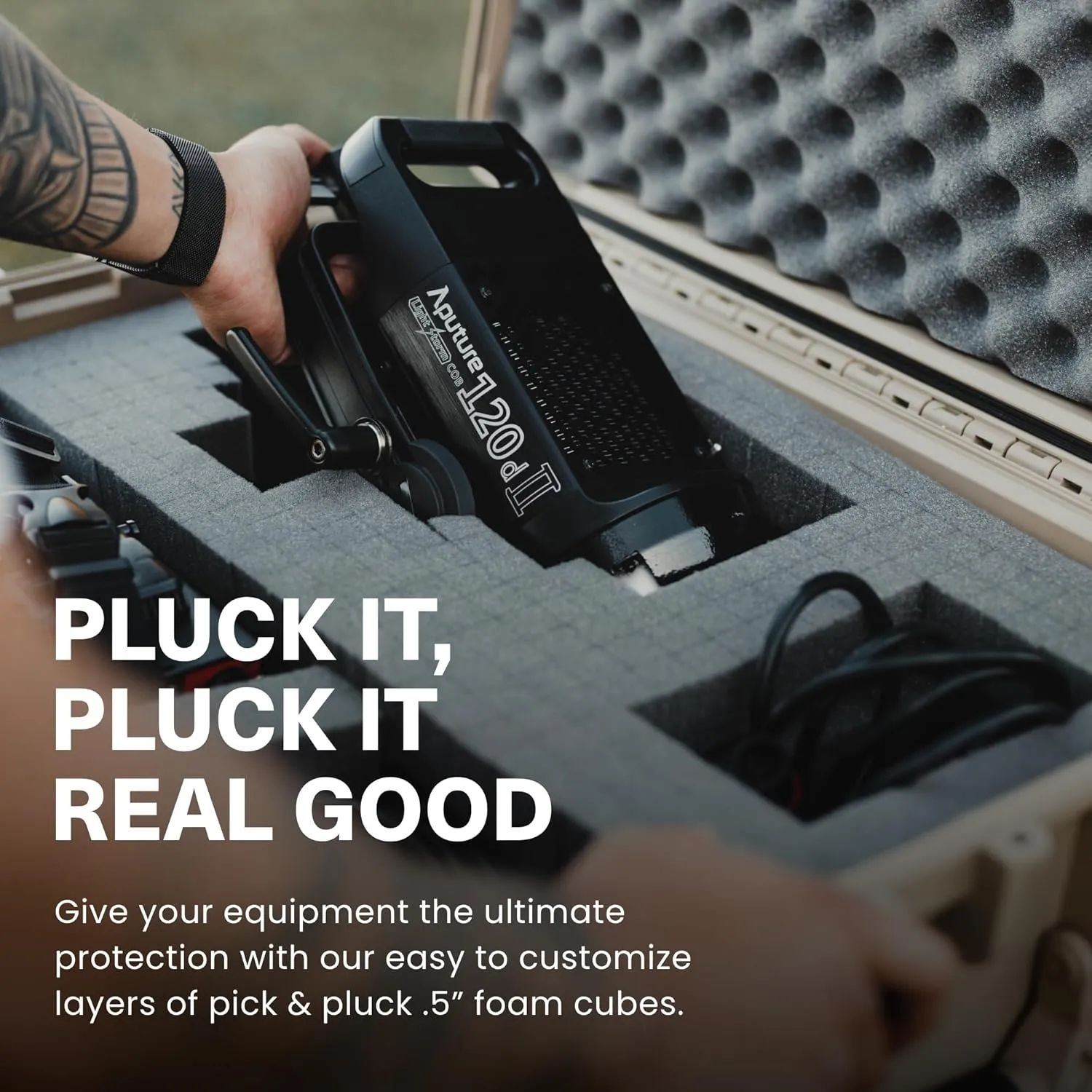 Condition 1 25" Large Waterproof Hard Case Model 839 with Foam, Portable Protective Storage Box for Travel, Hunting, Military, Tactical, Made in USA, 24.50"x 19.46"x8.41" Red
