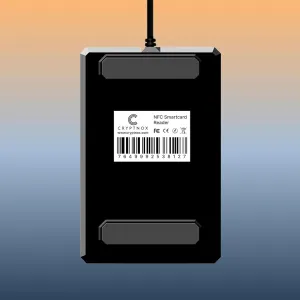 Contactless Smart Card Reader – ISO 14443 & Mifare® Compliant | USB Type-C and Type-A Connectivity | Secure Authentication for E-Payments, E-Commerce, Access Control & More