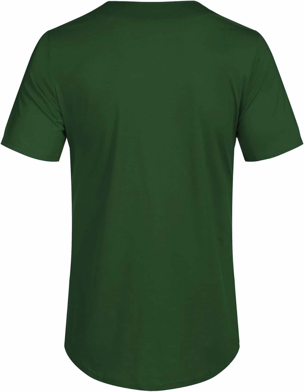 COOFANDY Men's Baseball Button Down Jersey Short Sleeve Hipster Hip Hop T Shirts