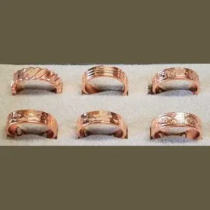 Copper Magnetic adjustable ring