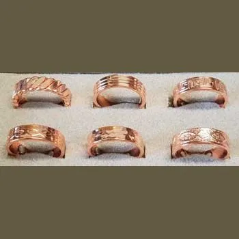 Copper Magnetic adjustable ring