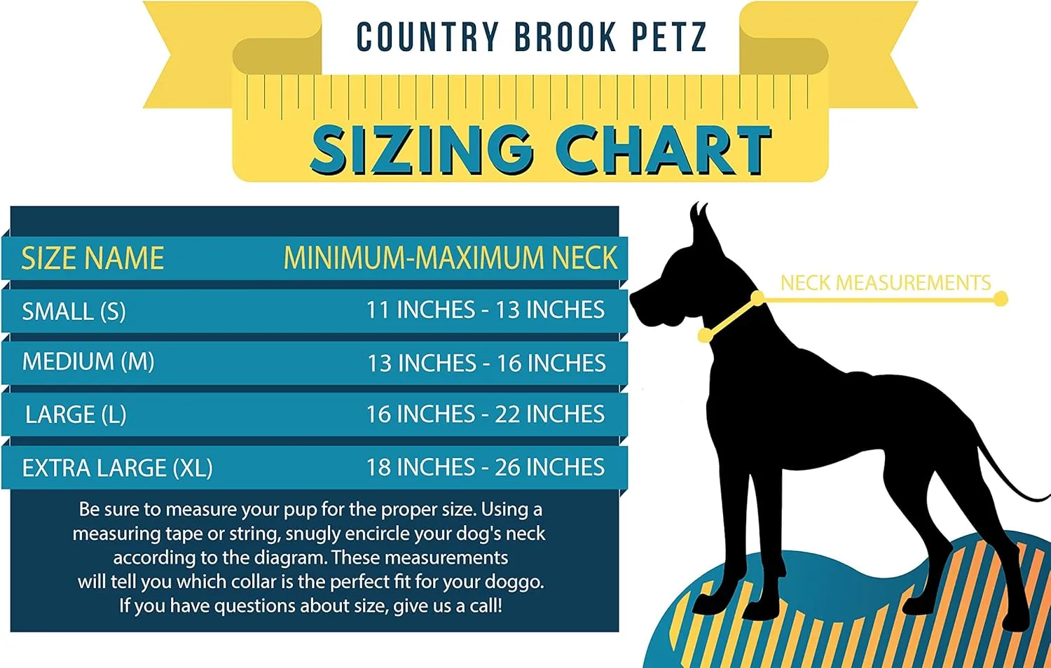 Country Brook Petz - Premium Spirit of '76 Dog Collar and Leash - Americana Collection Featuring Patriotic Designs (1 Inch, Medium)