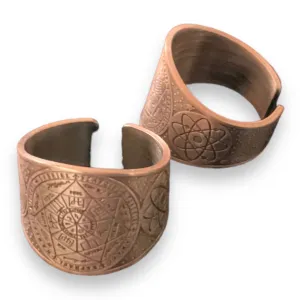 CR3 Copper Ring ‘Seal of the 7 Archangels’