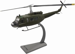 Diecast Plane Model 1：48 for UH-1H Helicopter Diecast Metal Aircraft Model Souvenirs