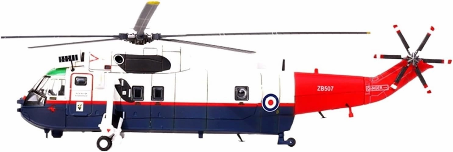 Diecast Plane Model 1:72 for HC/4 Sea King Helicopter Model Westland Assault Team Finished Product Collection Model