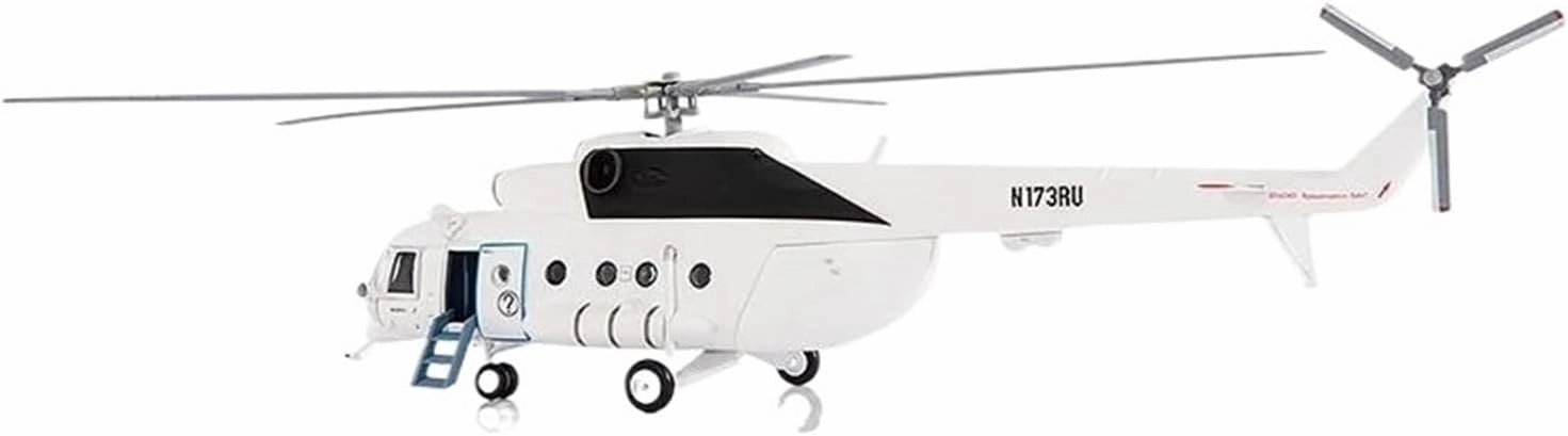 Diecast Plane Model 1:72 for Mi17 Mi-17 Diecast Metal Alloy Hippo Helicopter Fighter Model for Collection