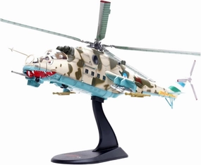 Diecast Plane Model 1:72 for MI-24V Armed Helicopter Model Azerbaijan Finished Product Collection Model