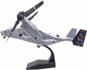 Diecast Plane Model 1: 72 for V-22 Osprey Military Transport Fighter Helicopter Model Ornaments Display Collection