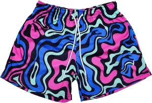 DIOTSR Mens Art Graphic Basketball Shorts Casual Athletic Running Shorts Cool Streetwear Designer Shorts Drawstring