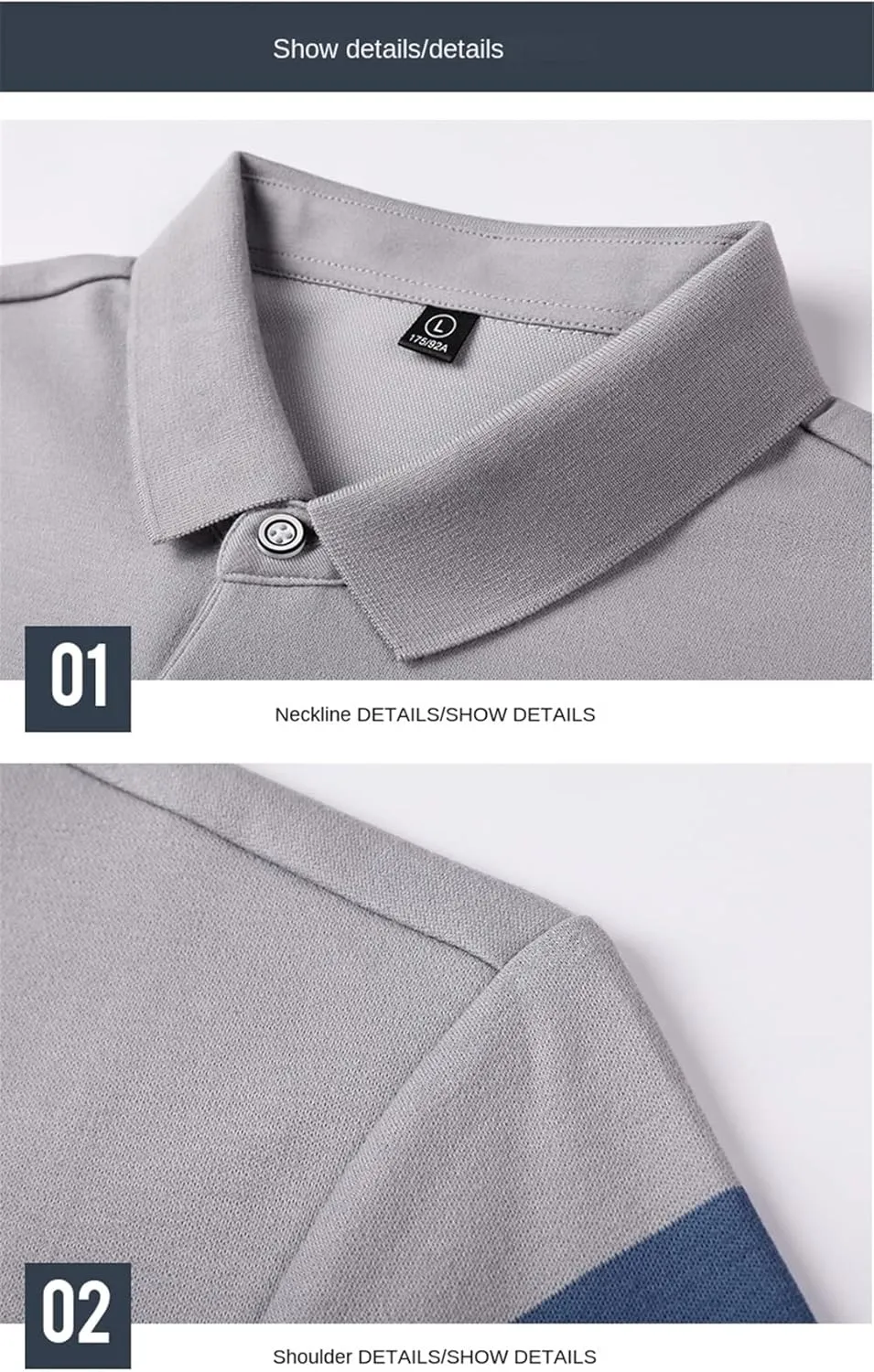 Disimlarl Men Polo Shirts Designer Striped Plain Simple Short Sleeve Casual Striped Contrast Color Tops