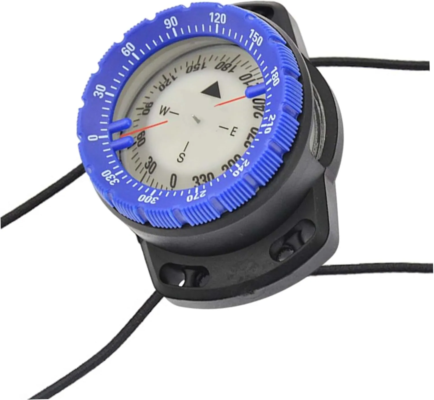 Dive Compass Surfing Luminous Underwater 50m Wrist Compass Night Vision Waterproof Navigation Compass with Bungee Watch Band Compass Diving Compass Compass Wrist Compass
