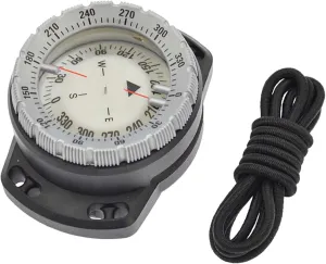 Dive Compass Surfing Luminous Underwater 50m Wrist Compass Night Vision Waterproof Navigation Compass with Bungee Wrist Compass Watch Band Compass Diving Compass Compass