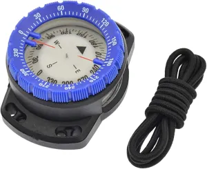 Dive Compass,Dive Compass Surfing Luminous Underwater 50M Wrist Compass Night Vision Waterproof Navigation Compass with Bungee,Diving Compass