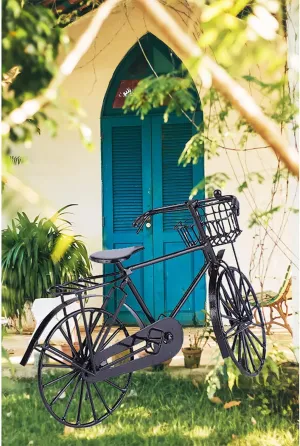 Dollhouse Bike, 1:12 Miniature Metal Dollhouse Miniature Metal Bike Decoration Accessory Toys Toy 1 12 Saccessories