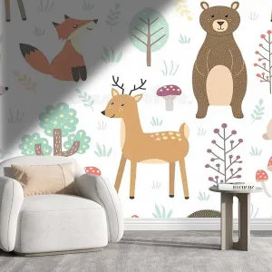 Dollhouse Wallpaper Peel and Stick Boho Decor Stickers for Walls Decoration Cute Simple Kids Wall Clings Versatile for Various Spaces (W) 118" X(H) 110"