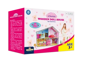 Dr. Mady's Mini Doll House - Multicolored