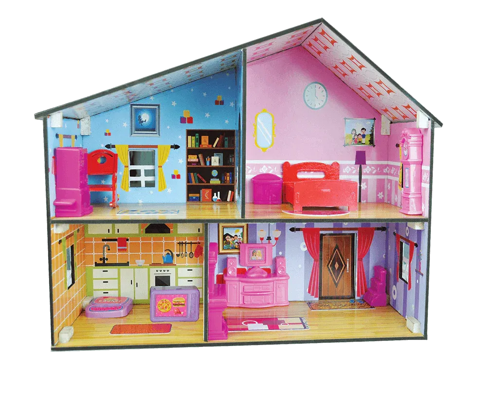 Dr. Mady's Mini Doll House - Multicolored
