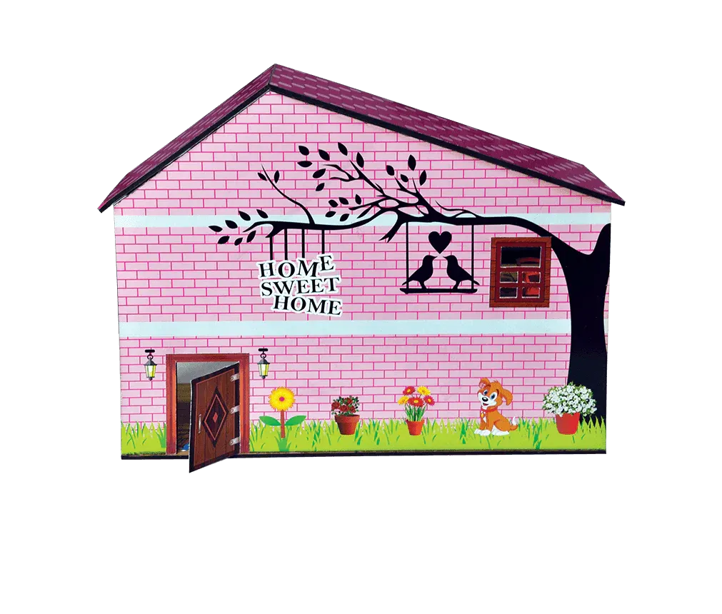 Dr. Mady's Mini Doll House - Multicolored