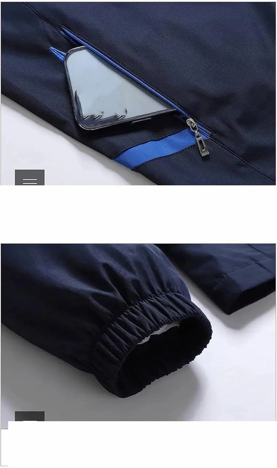 Dvbfufv Men's Outdoor Hiking Running Basketball Sportswear Sets Jogging Sports Jacket Pants Sweatsuit Suits