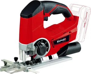 Einhell TE-JS Power X-Change 18-Volt Cordless 2400-SPM Jig Saw, 1-Inch Stroke Length, w/LED, Chip Guard, Soft Grip, Variable Speed, Dust Blow-off Function