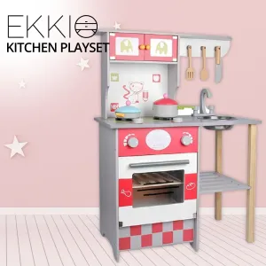 EKKIO Wooden Kitchen Playset for Kids (European Style Kitchen Set) EK-KP-103-MS