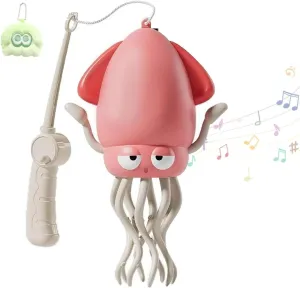 Electric Crawling Octopus Toy, Dancing Octopus Toy, Smart Tentacle Explorer, Playful 8-Leg Auto-Dance Toys with LED & Music, Electric Automatic Obstacle Avoidance, for Indoor