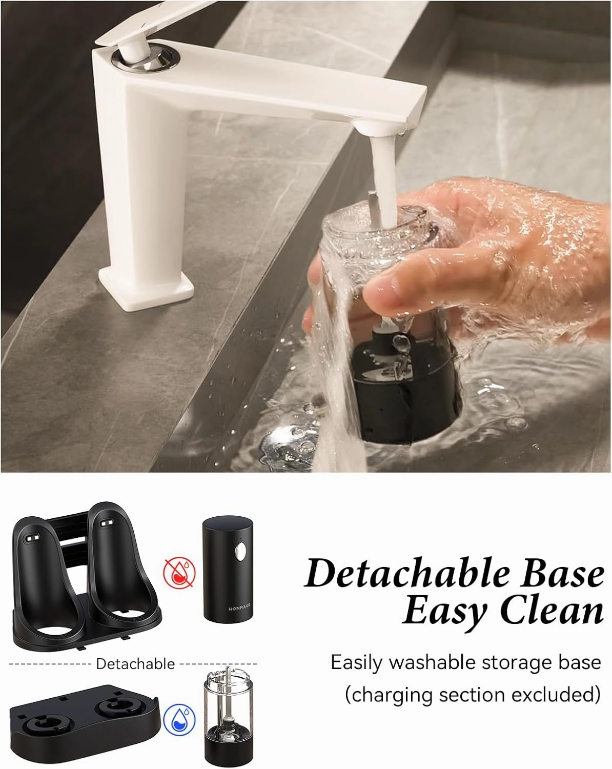 Electric Salt and Pepper Grinder Set - Automatic Refillable Salt and Pepper Grinders with Charging Base & LED Light, Adjustable Coarseness, One-handed Easy Operation, Ideal Kitchen Gadget